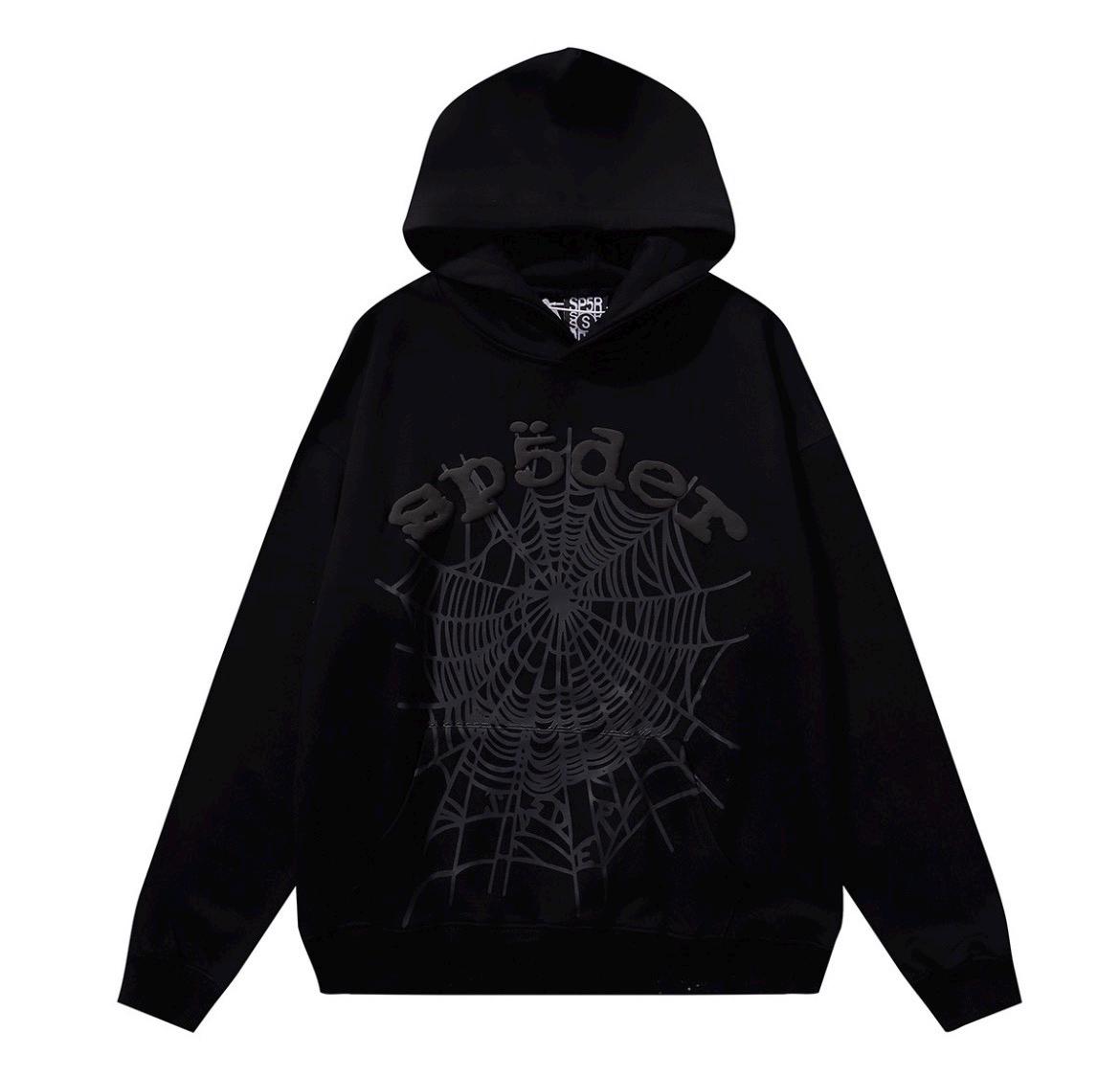 I ❤️ sp5der ブラックパーカー　Sサイズ 値下げ⭕️ Sp5der hoodie black - Etsy 日本