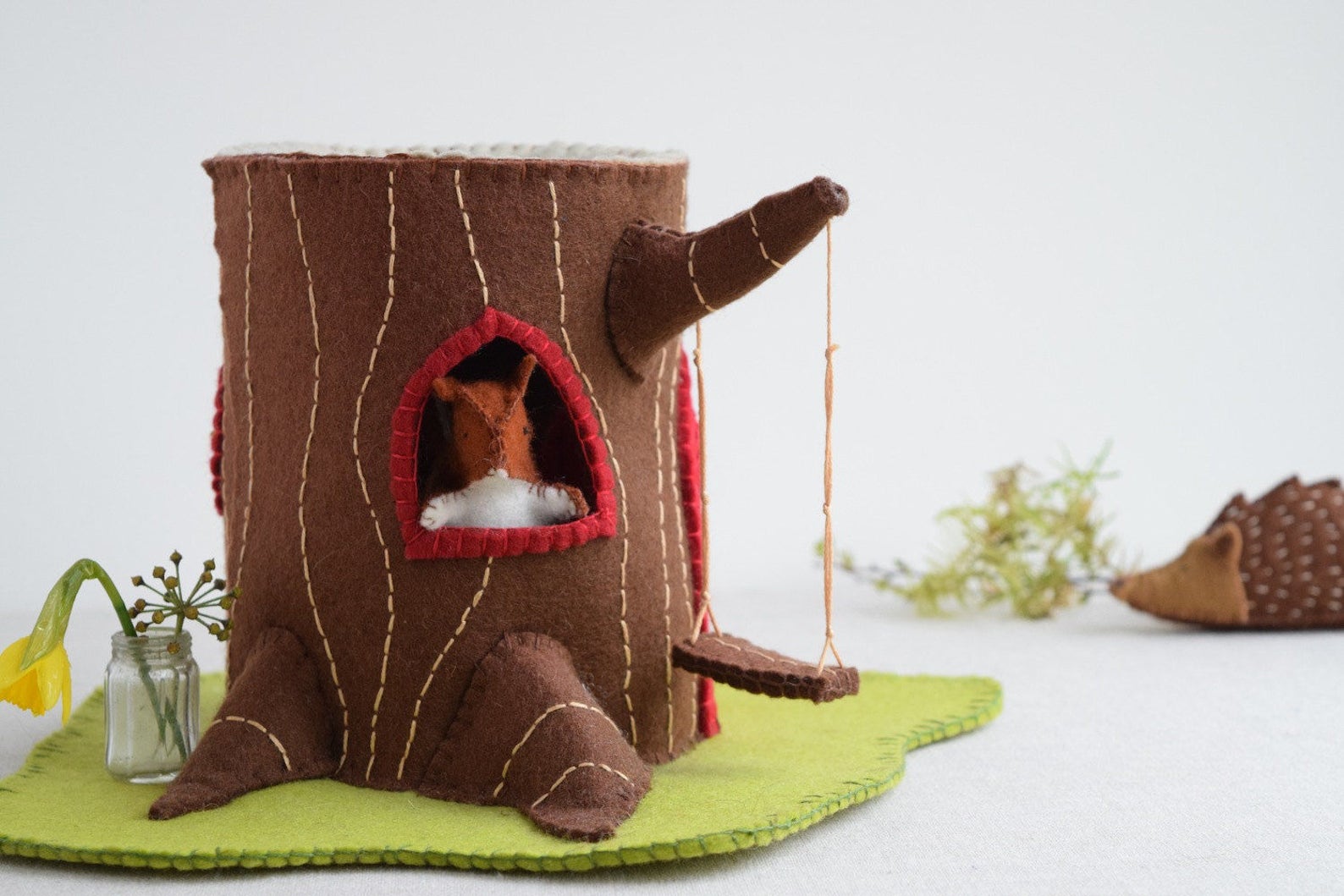 PDF Sewing PATTERN Log House Sewing Pattern DIY Embroidery Etsy