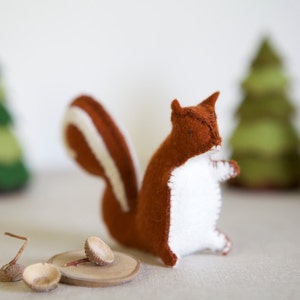 PDF Sewing PATTERN Sylvester Squirrel Sewing Pattern DIY embroidery sewing pattern for squirrel softie Squirrel soft toy tutorial image 3