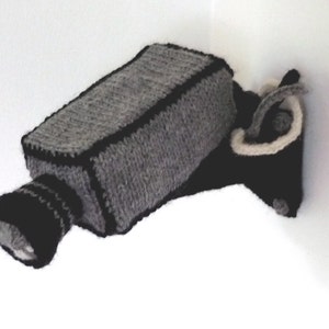 PDF Knitting PATTERN Security Camera Knitting Pattern PDF image 2