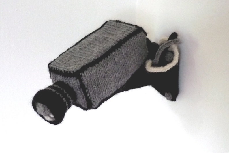 PDF Knitting PATTERN Security Camera Knitting Pattern PDF image 2