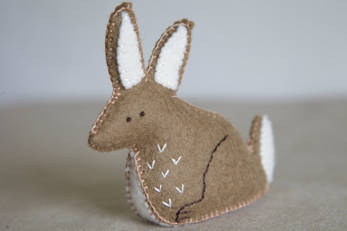 PDF Sewing PATTERN - Rossa Rabbit Sewing Pattern – DIY Embroidery ...