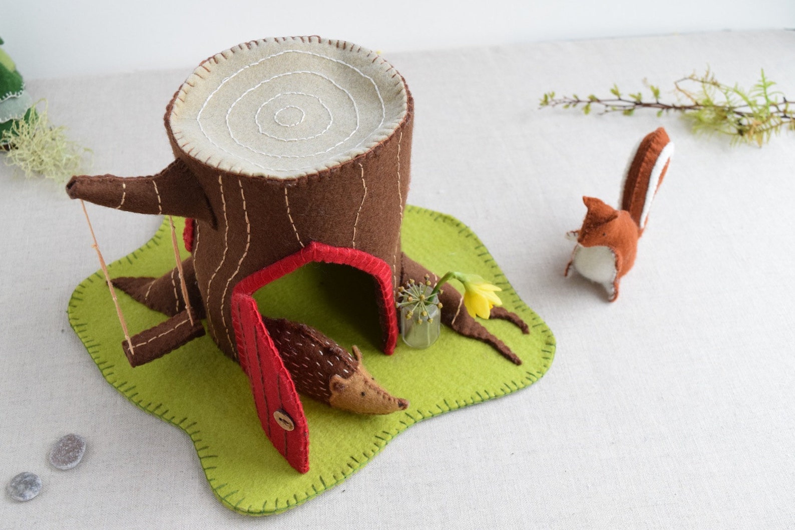 PDF Sewing PATTERN Log House Sewing Pattern DIY Embroidery Etsy