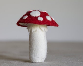 PDF Sewing PATTERN - Toadstool Sewing Pattern – DIY embroidery sewing pattern for mushroom softie – Toadstool soft toy tutorial