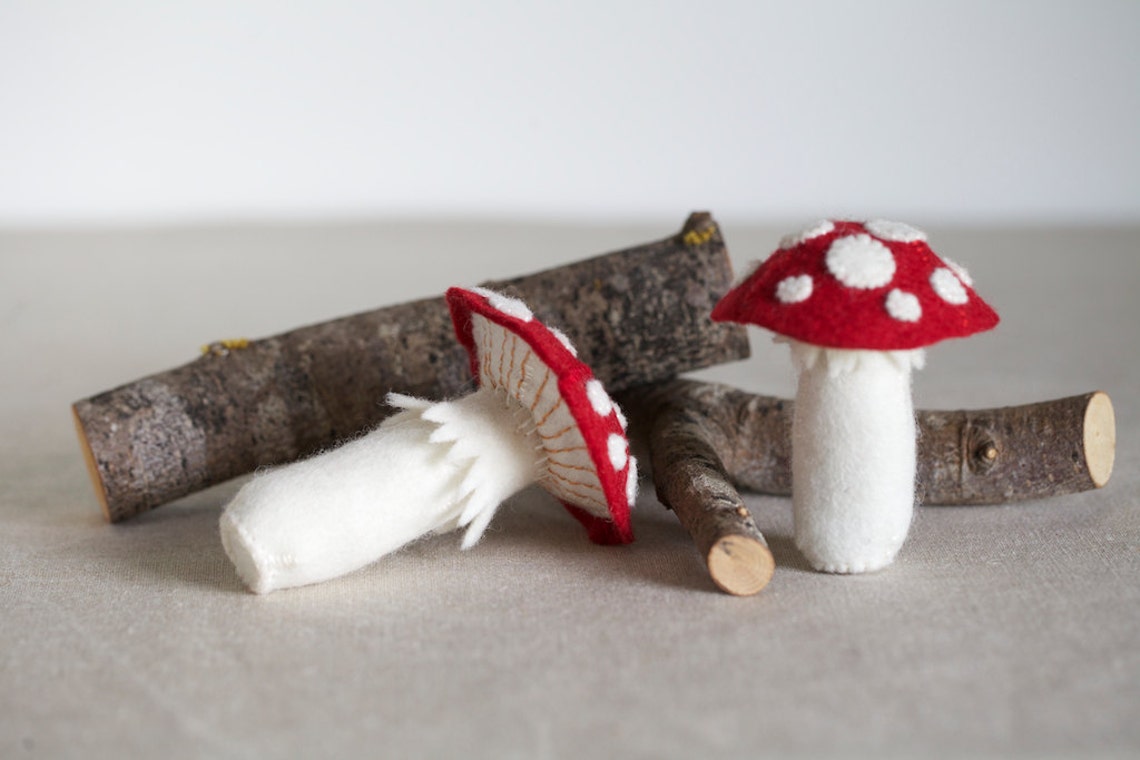 PDF Sewing PATTERN - Toadstool Sewing Pattern – DIY Embroidery Sewing ...