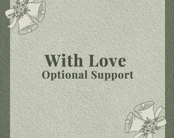 Optional Tip Small Business Support Wedding Invitation Shop