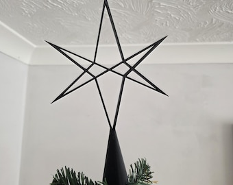 3D Printed Bring Me The Horizon Christmas Star Tree Topper