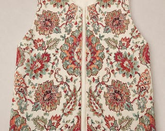 Handgemaakte bijpassende tas en vest set – Katoen met Indiase blokprint – Boho chic outfit – Ambachtelijke draagtas – Uniek cadeau voor haar – Duurzame mode