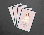 Bridal Affirmation Cards, Wedding Self-Care, Calming Quotes (Digital Download)