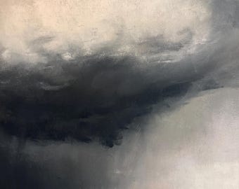 The Gathering Storm Original Pastel Painting 10 x 8 inches