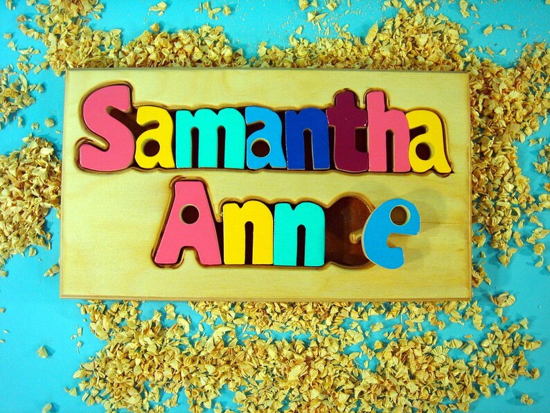 Double Name Puzzle Board image 1