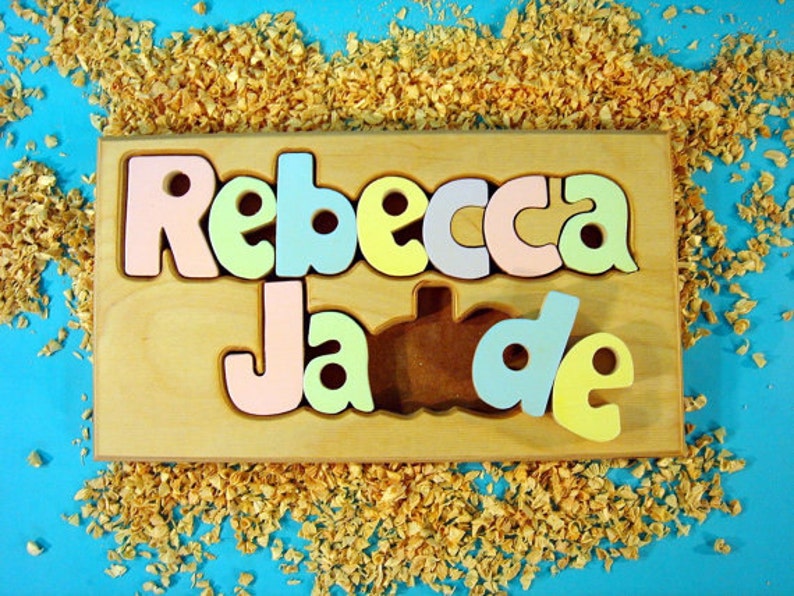 Double Name Puzzle Board image 2