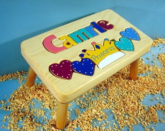 Custom Princess Step stool