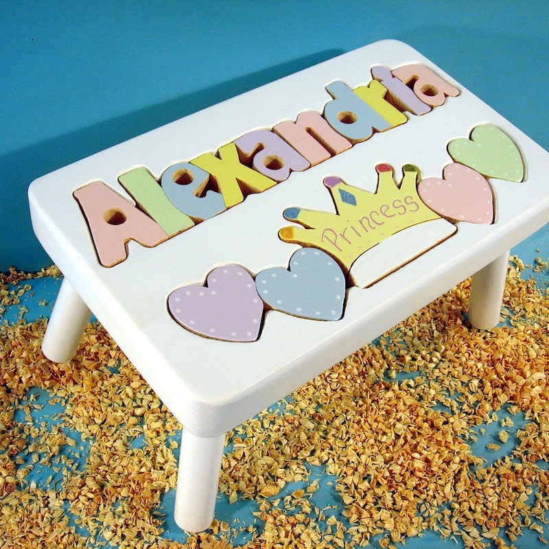 Princess Stool CubbyholeToys - Etsy