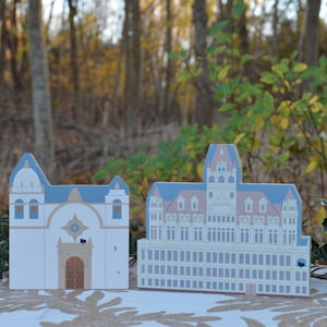 The Cats Meow - California Collection - Mission San Carlos Borromeo (1994-95) and Cliff House (1994)