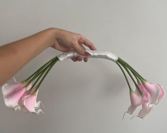 Ramo de novia minimalista de cala rosa - Compromiso/Despedida de soltera