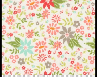 Poinsettia and Pear Cloud  Fabric by Sherri and Chelsi for Moda | Fat Quarter Half Yard Yardage