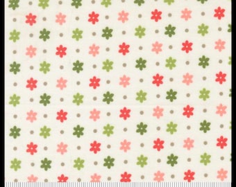Poinsettia and Pear Cloud Fabric by Sherri and Chelsi for Moda | Fat Quarter Half Yard Yardage