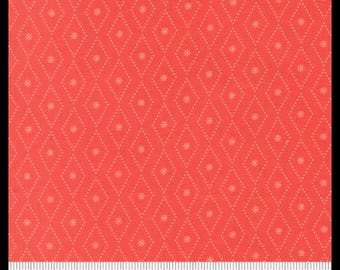 Poinsettia and Pear Geranium Fabric by Sherri and Chelsi for Moda | Fat Quarter Half Yard Yardage