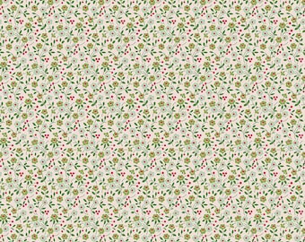 Farmer's Daughter FLORAL SAGE  By Lori Holt~Riley Blake Designs ~Half Yard Cuts