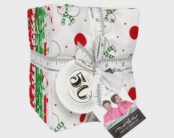 Snow Time Fat Quarter Bundle Me & My Sister Designs for Moda Fabrics