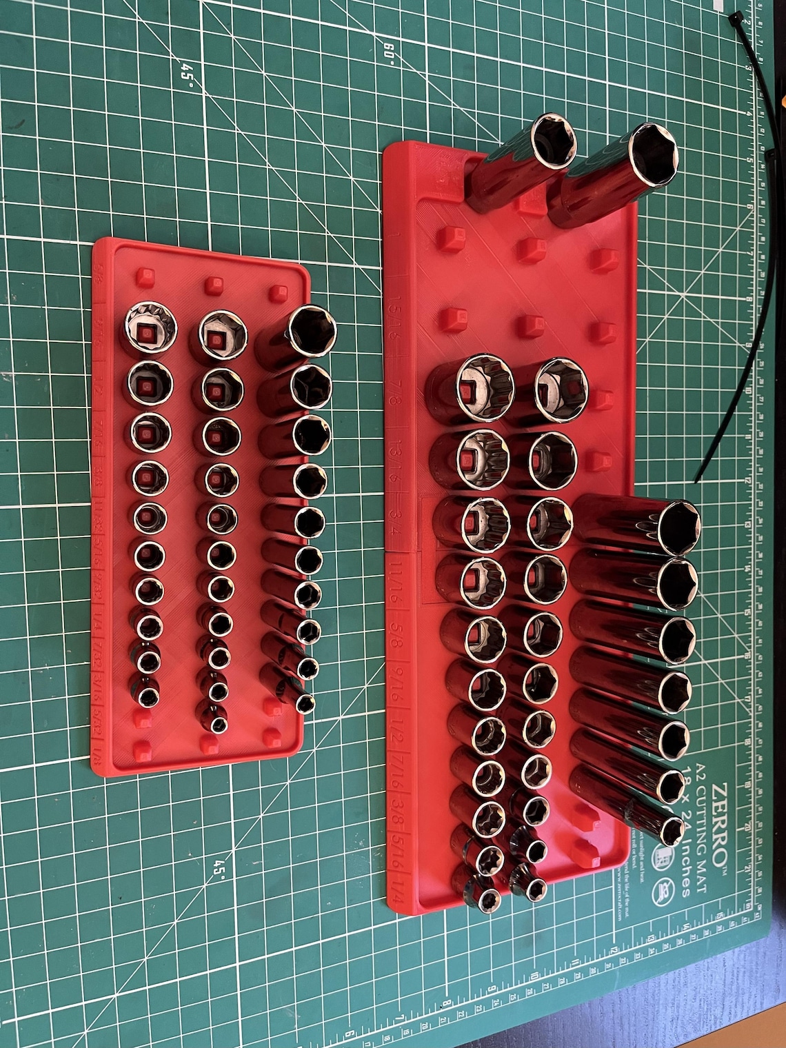 Socket Organizer Tray STL Bundle | 1/4″ & 3/8″ Drive | Compact Toolbox ...