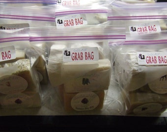 Clearance Price for Bag of 5 Goat Milk Soaps