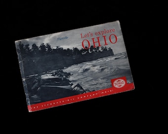 SOHIO "Let's Explore Ohio" travel booklet