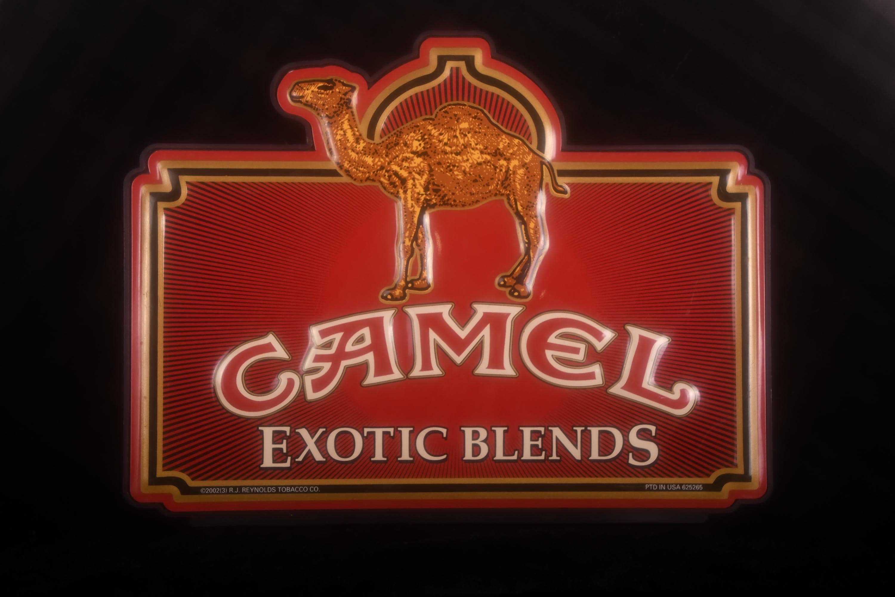 Camel cigarette sign metal - Etsy 日本