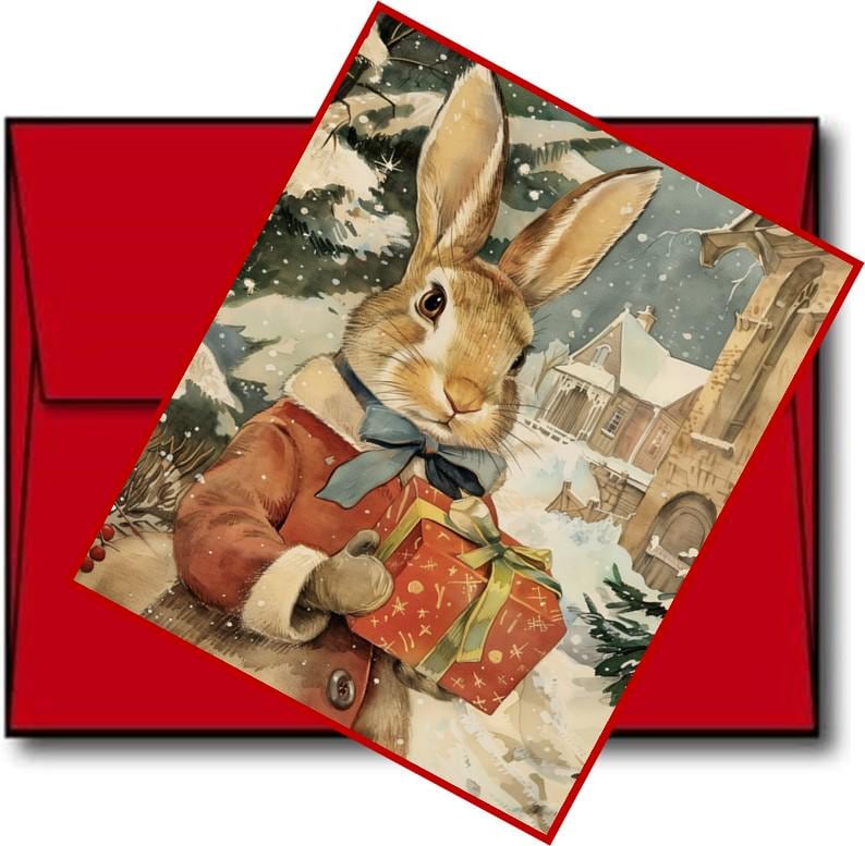 Stand up fold out christmas cards