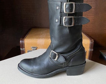 custom engineer boots