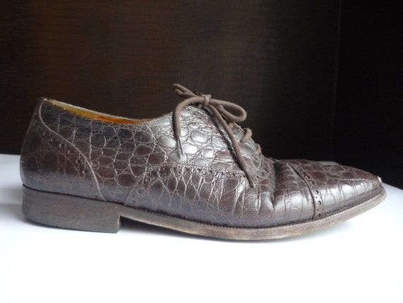 Mario Valentino Men's Alligator Skin Oxfords  Valentino shoes, Valentino  men, Mario valentino