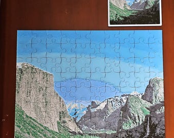 Custom 50 / 100 Piece 3D Printed Picture / Photo Jigsaw Puzzle