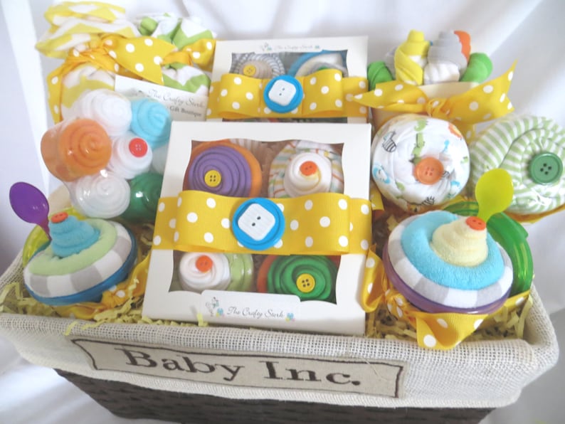 Deluxe 50 Piece Baby Gift Basket Gender Neutral Etsy