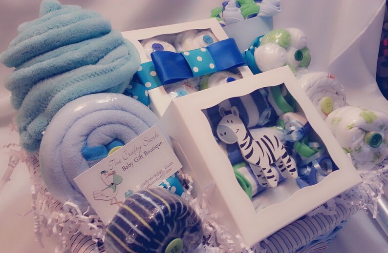 Deluxe Bath and Bedtime Baby Gift Basket Etsy
