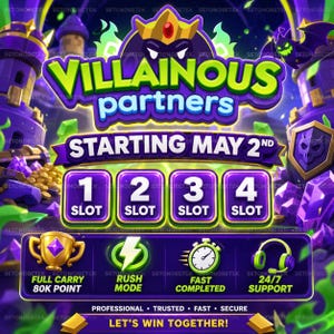 Événement VILLAINOUS PARTNERS Monopoly_GO - Plus de 80 000 points de transport