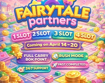 FAIRYTALE PARTNERS Event Monopoly_GO - Full Carry 80K+ Point