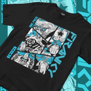 Cyber Anime Rebel Streetwear | Unisex Jersey Short Sleeve Tee