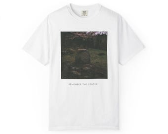 Recuerda la camiseta con foto del círculo de piedras de The Center / naturaleza, misticismo, meditación