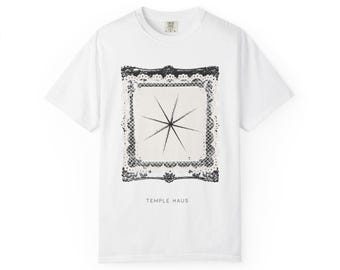 Camiseta con estampado de bandana y brújula estelar / Estampado de Temple Haus