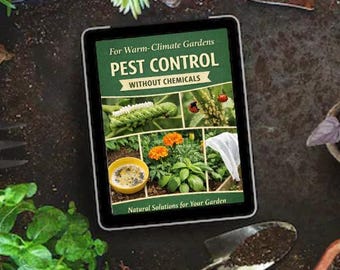 Controllo dei parassiti senza prodotti chimici / Guida visiva all'identificazione degli insetti / eBook sul giardinaggio naturale