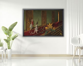 Dorothea Tanning Surrealist Print: Tableau Vivant, Modern Wall Art