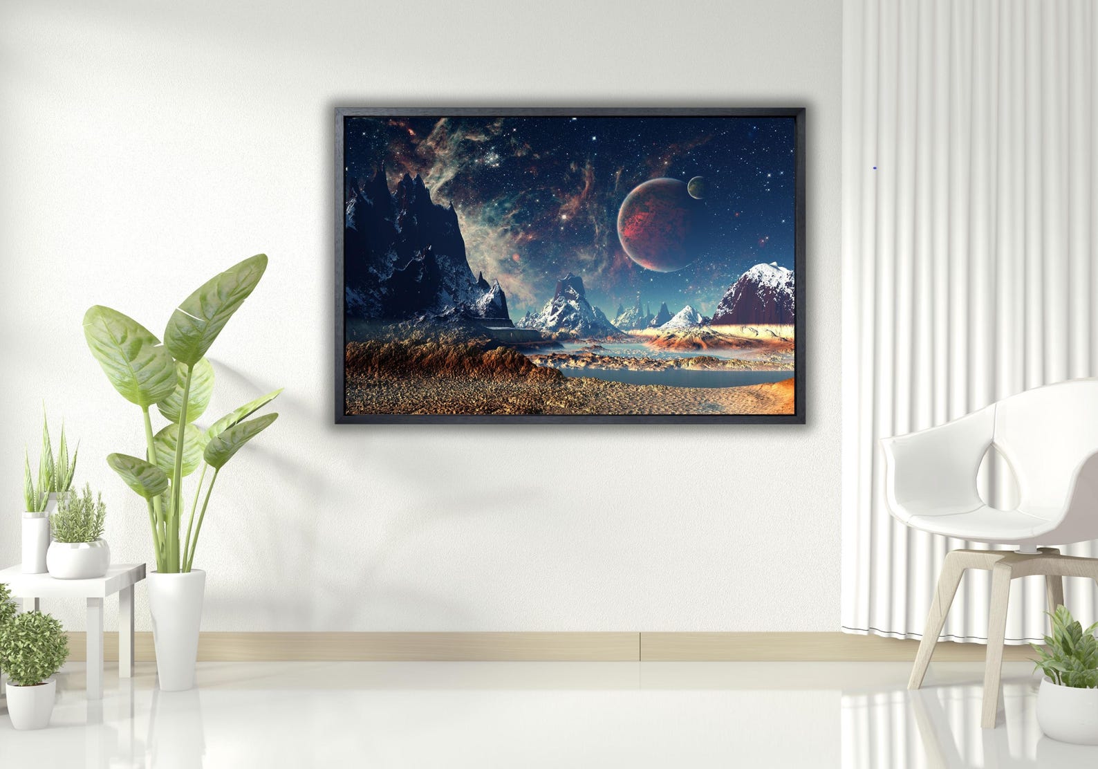 Galaxy Canvas Wall Art Outer Space Wall Decor Cosmic Universe galaxy-canvas-wall-art-outer-space-wall-decor-cosmic-universe