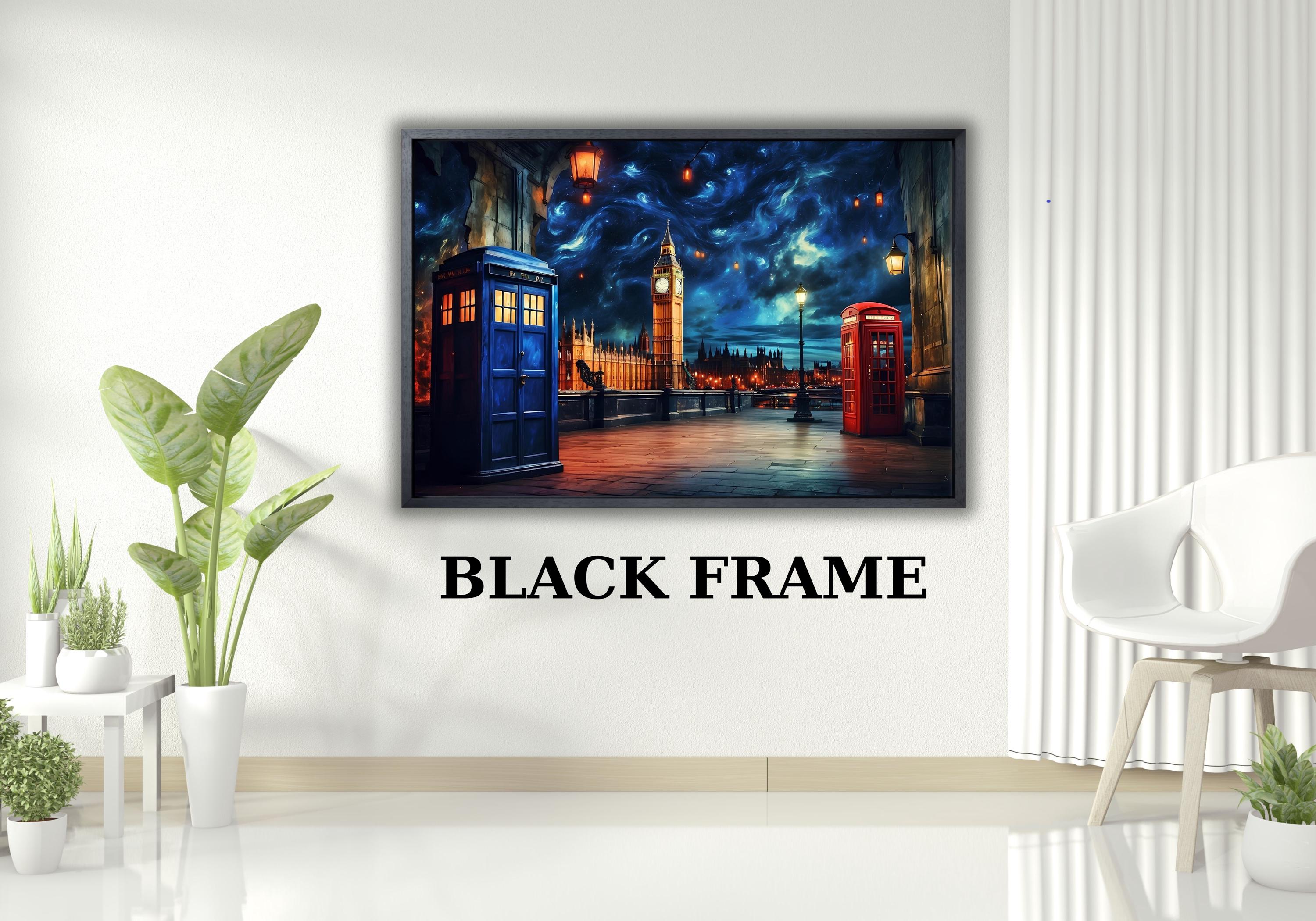 Doctor Who Tardis Canvas Wall Art Doctor Who Tardis Box London Canvas ...