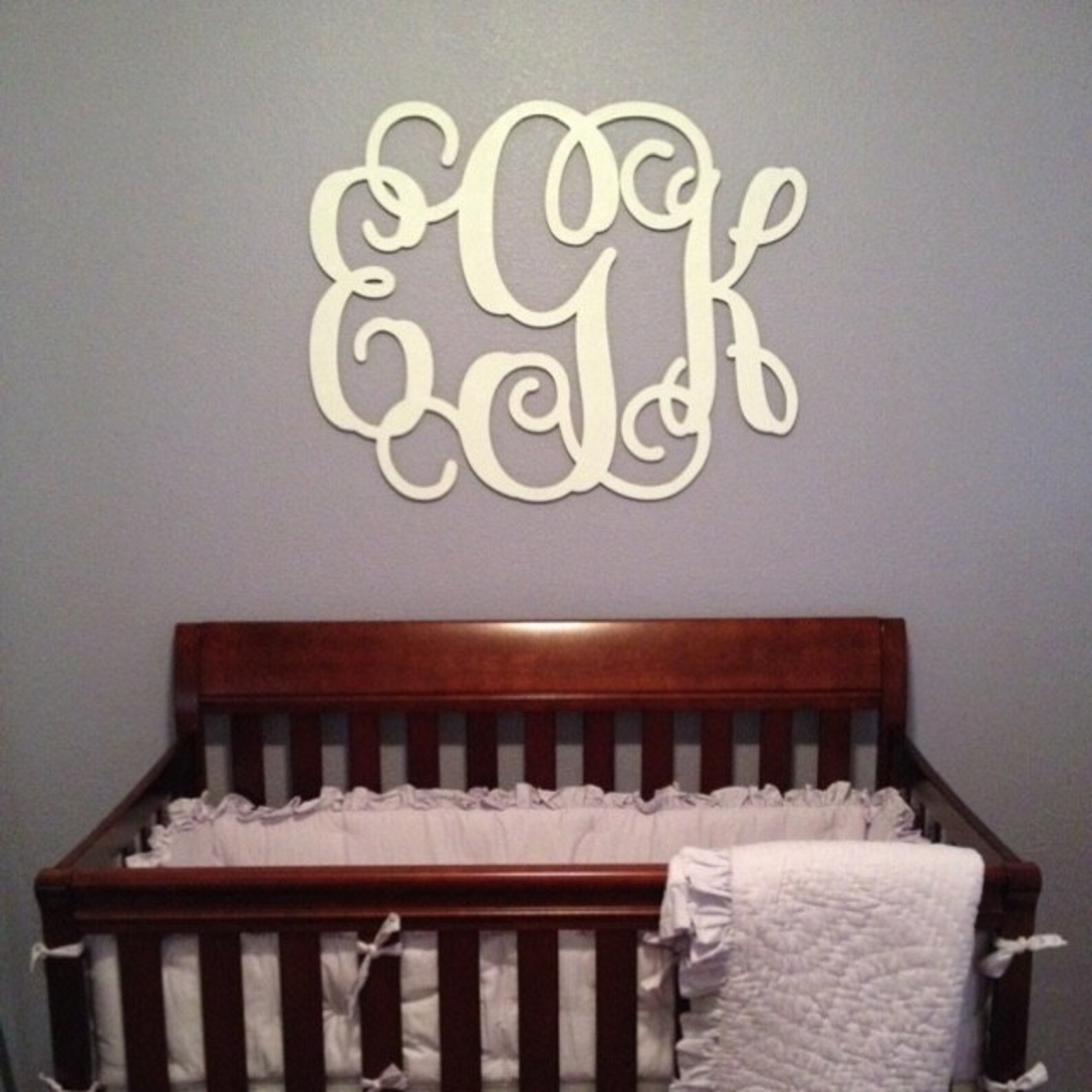 Wooden Monogram Monogram Wall Hanging Wedding Monogram Etsy