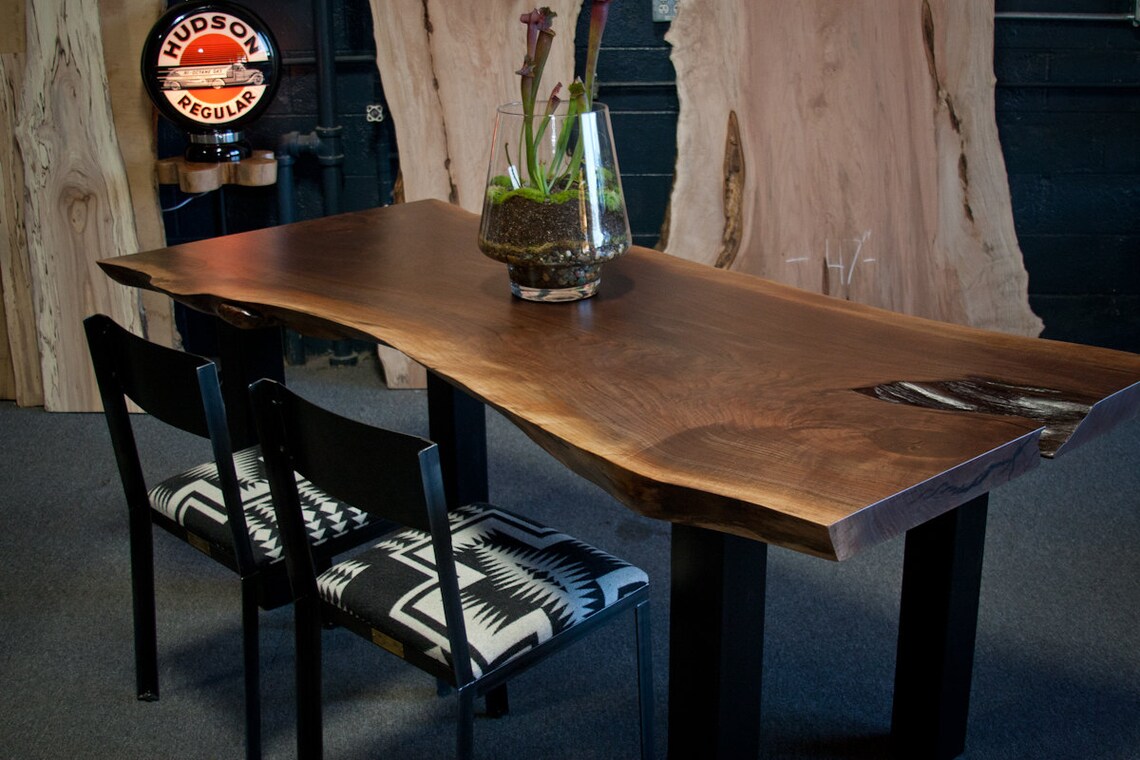 YOUR CUSTOM Black Walnut DINING Tables and Kitchen Tables Etsy UK