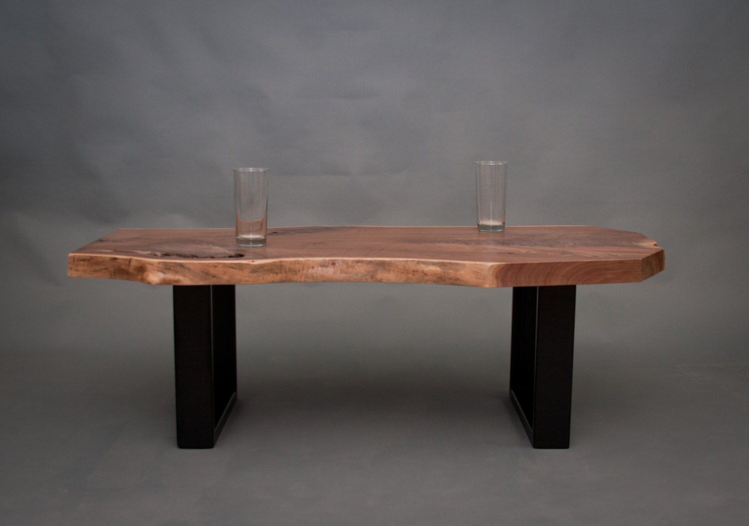 Elegant Reclaimed Black Walnut COFFEE TABLE Etsy