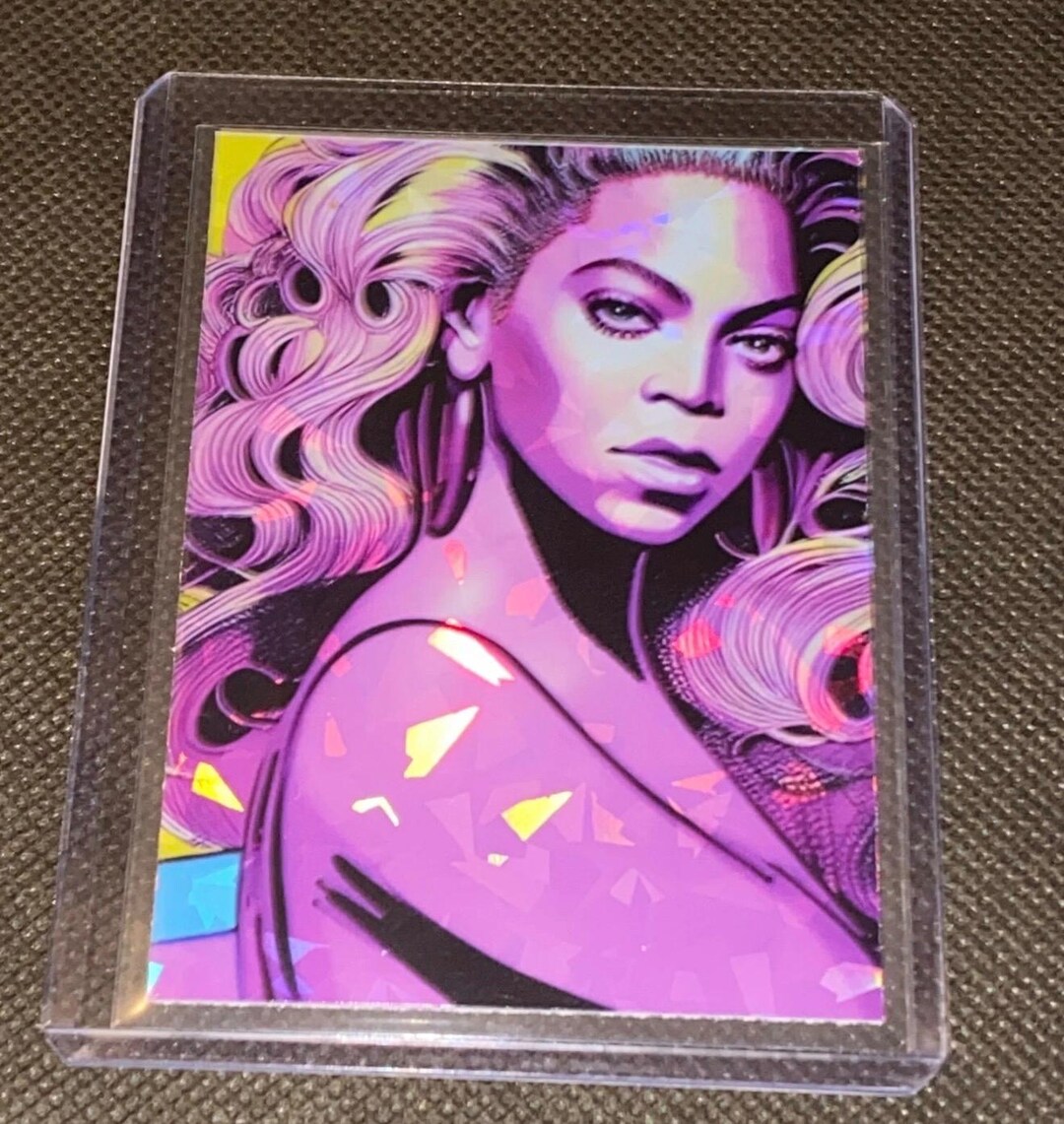 Beyonce Knowles Diva Custom Holofoil Refractor Trading Card - Rare ...