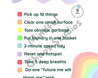 ADHD Home Rescue Kit - Rainbow