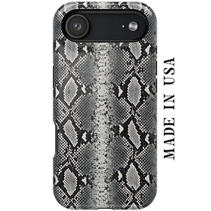 Seamless Pattern Snake Skin Print iPhone MagSafe Tough Case 17 16 15 14 13
